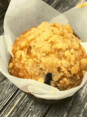 Air Fryer Copycat Panera Wild Blueberry Muffins