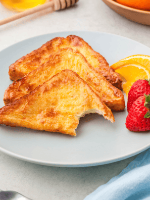 Air Fryer Homemade Garlic Toast