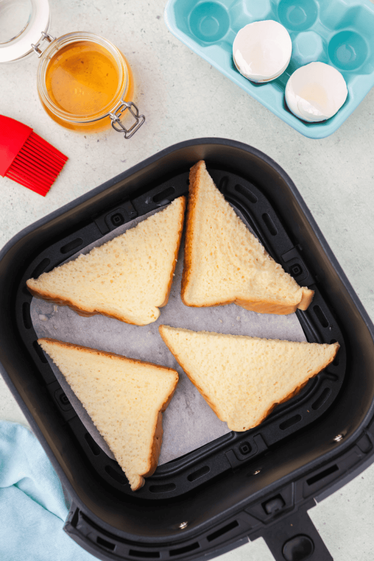 Air Fryer Homemade Garlic Toast