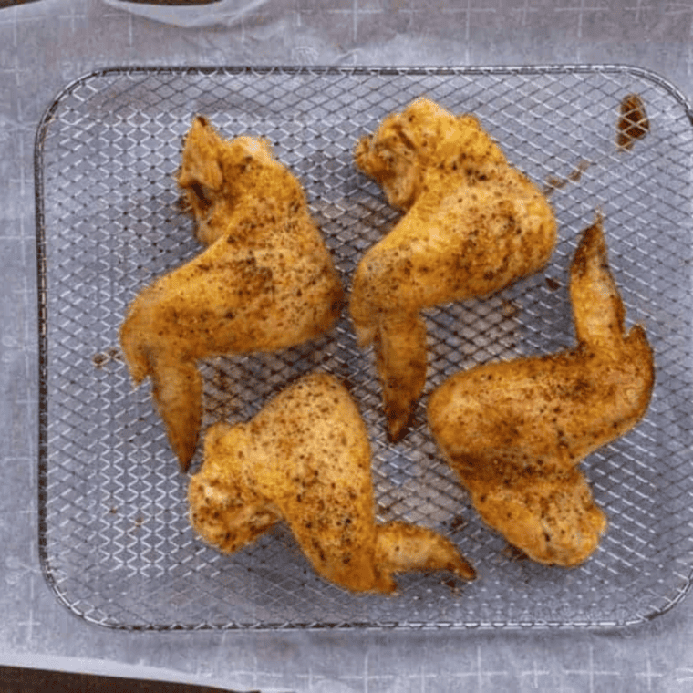 Air Fryer Naked Chicken Wings