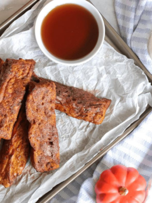 Air Fryer Pumpkin French Toast