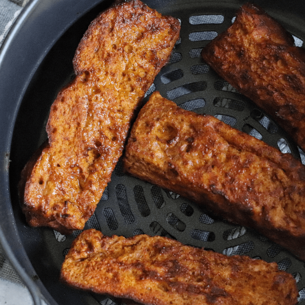 Air Fryer Pumpkin French Toast