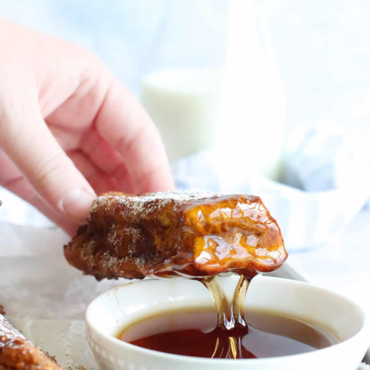 Air Fryer Pumpkin French Toast