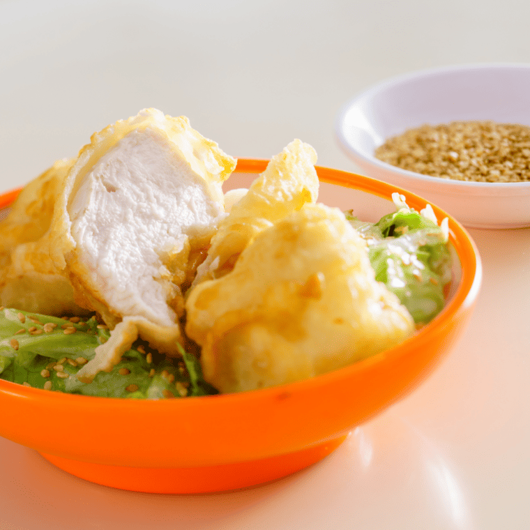 Air Fryer Frozen Tempura Chicken