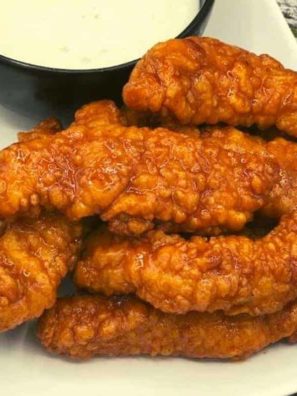 Air Fryer Copycat Wingers Sticky Chicken Fingers