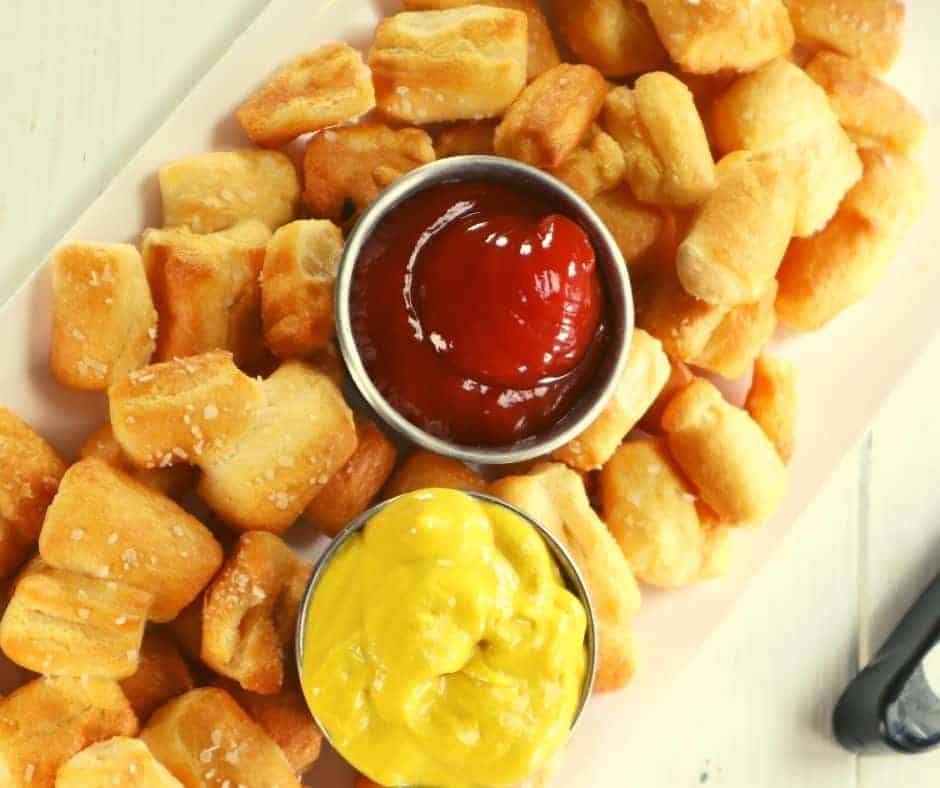 Air Fryer Bite-Size Pretzels