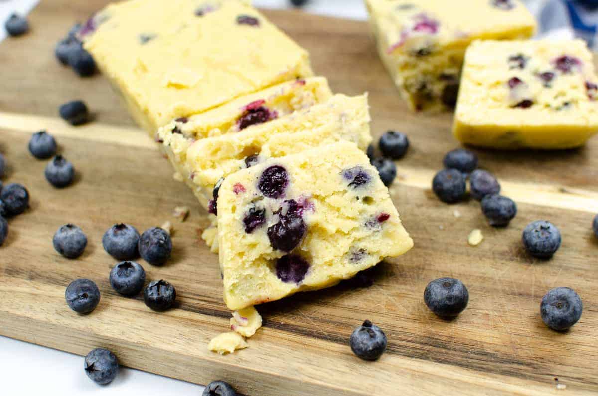 Instant Pot Blueberry Loaf