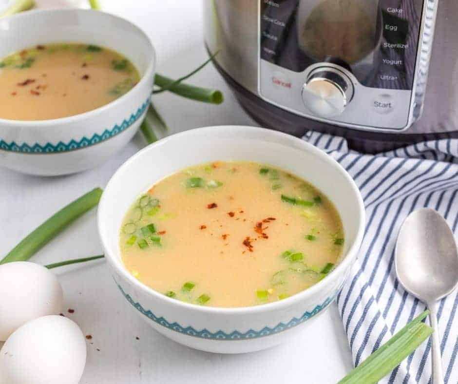 Instant Pot Egg Drop Soup