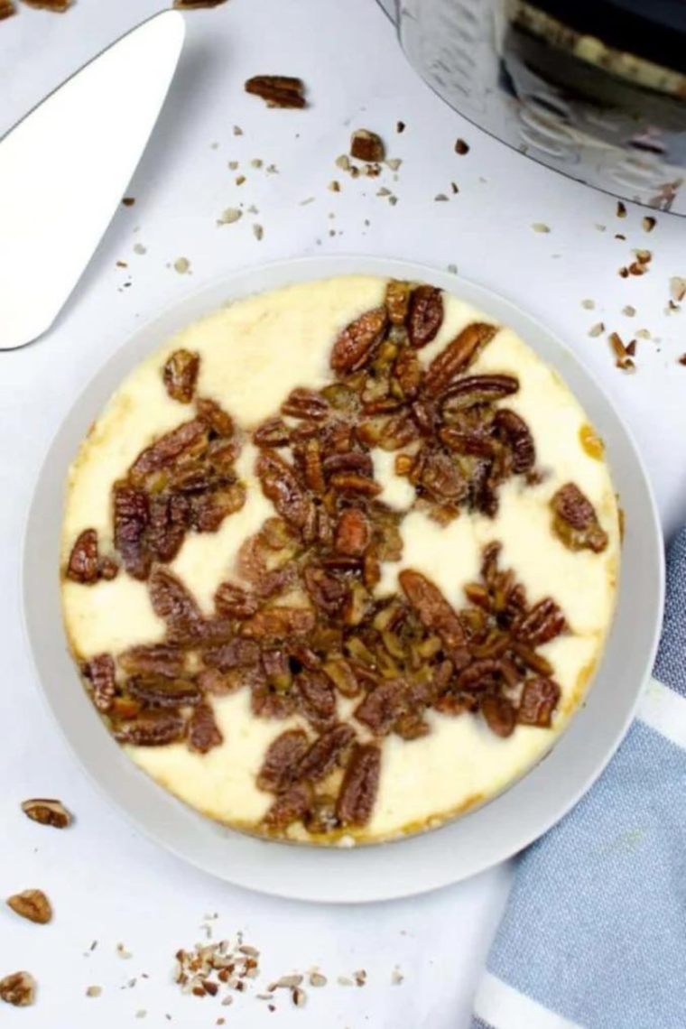 Instant Pot Pecan Cheesecake