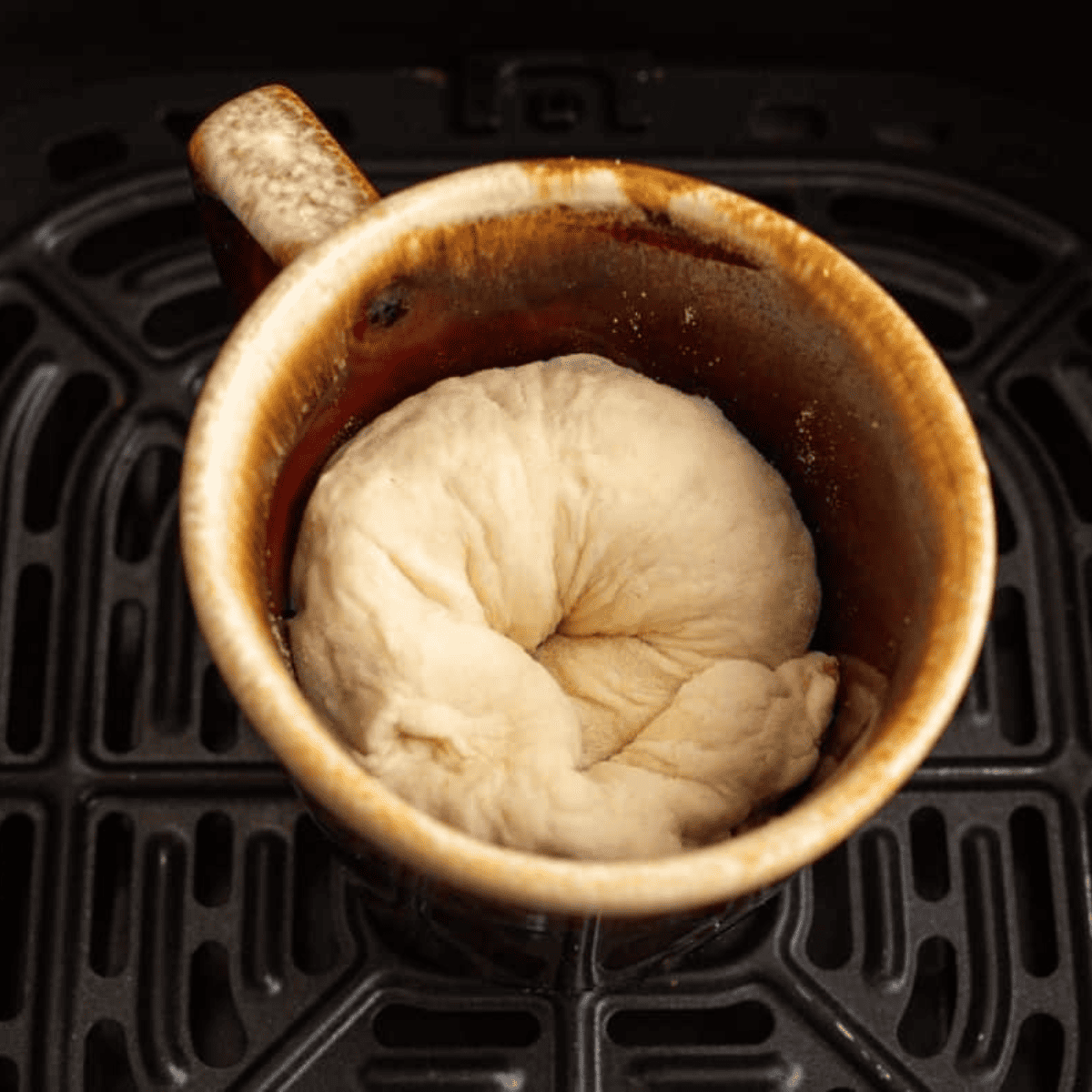 Air Fryer Cinnamon Rolls In A Mug