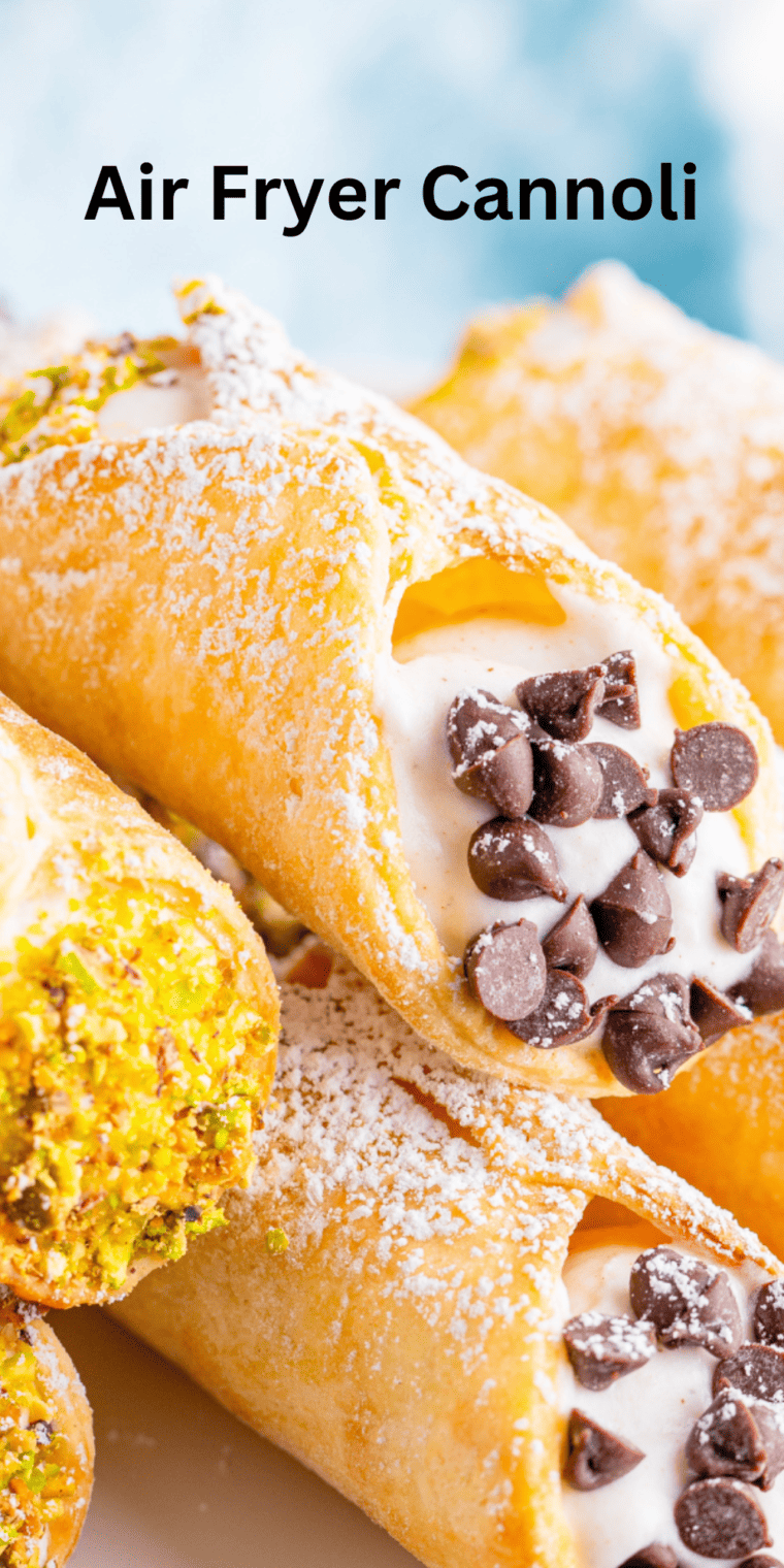 Air Fryer Cannoli