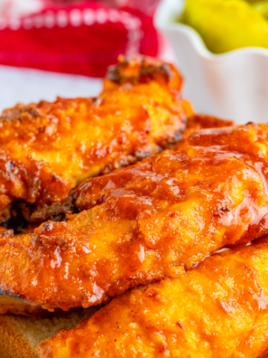 Air Fryer Nashville Chicken Tenders