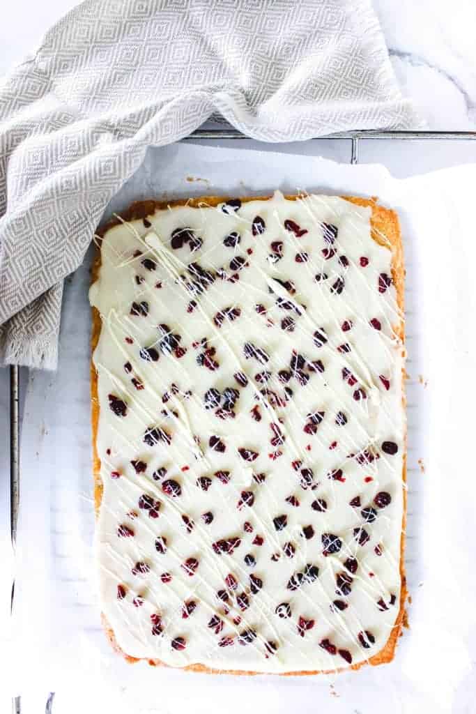 Air Fryer Starbucks Cranberry Bliss Bars