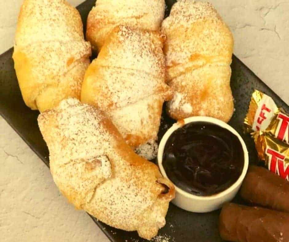 Air Fryer Twix Bars