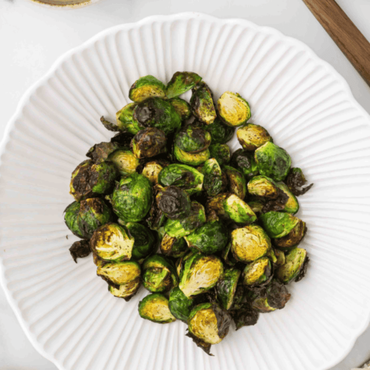 Crispy, golden-brown Brussels sprouts with a buttery glaze, just like Ruth’s Chris Steak House.