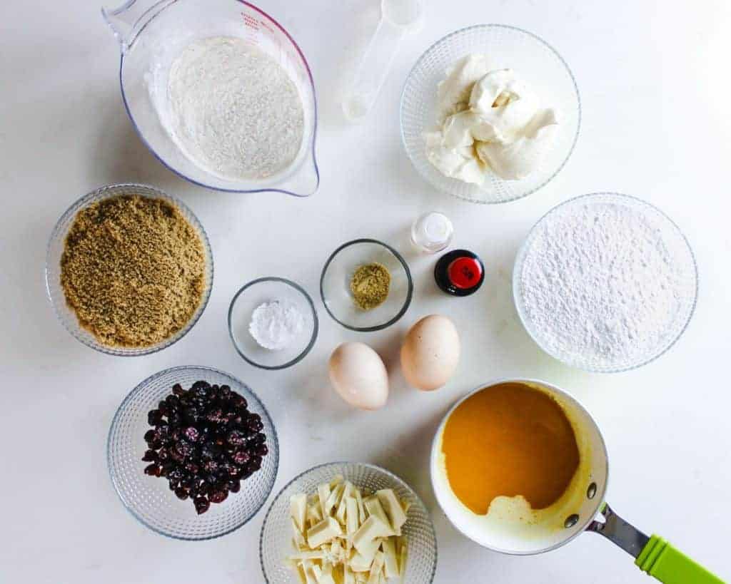 Ingredients Needed For Starbucks Cranberry Bliss Bars