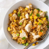 PF Chang’s Chicken Fried Rice {Healthy Copycat Recipe}