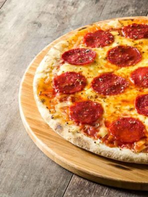 Air Fryer Frozen Pizza (Personal Size)