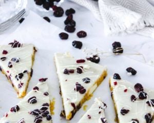 Air Fryer Starbucks Cranberry Bliss Bars Copycat Recipe