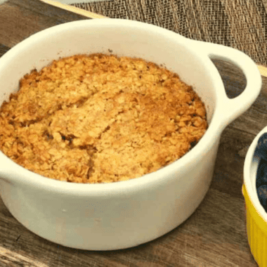 Air Fryer Baked Oatmeal