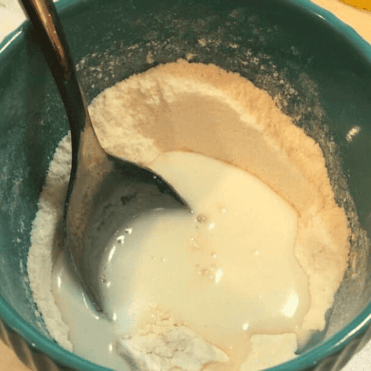 Air Fryer Blueberry Cobbler For Two