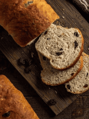 Air Fryer Cinnamon Raisin Bread