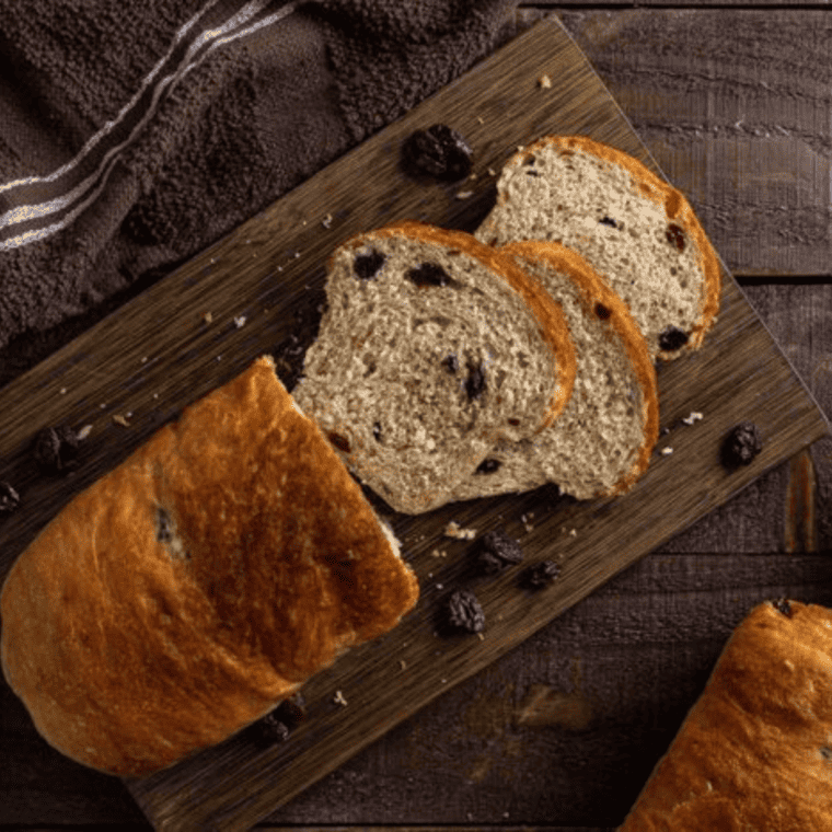 Air Fryer Cinnamon Raisin Bread