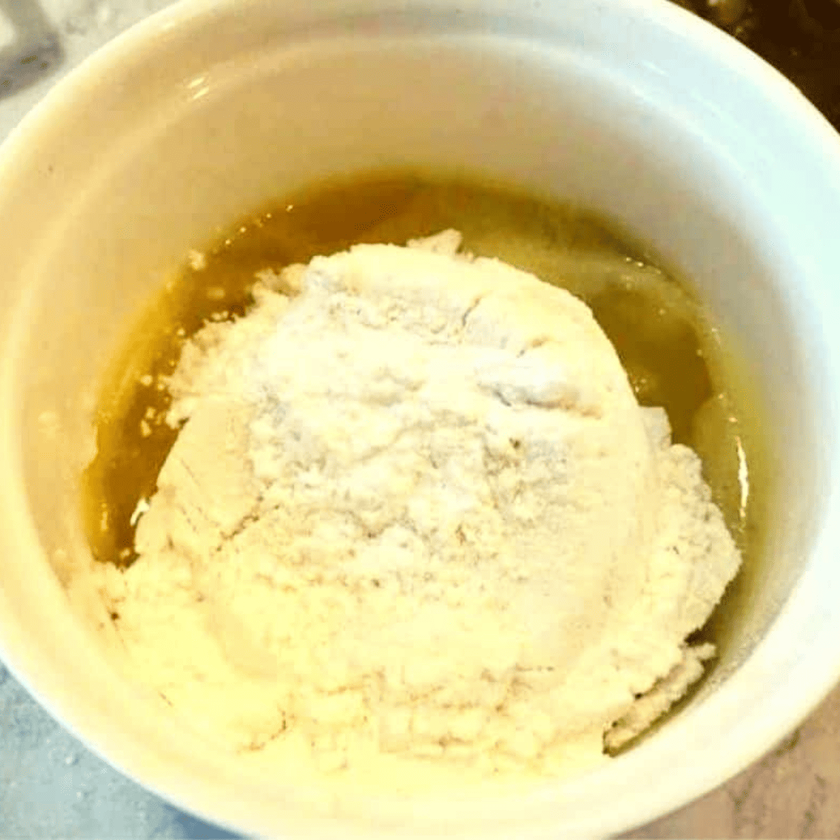 Air Fryer Donut Mug Cake