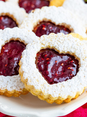 Air Fryer Linzer Cookies
