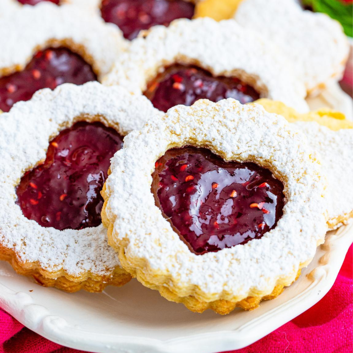 Air Fryer Linzer Cookies