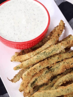 Air Fryer TGI Friday's Green Bean Fries