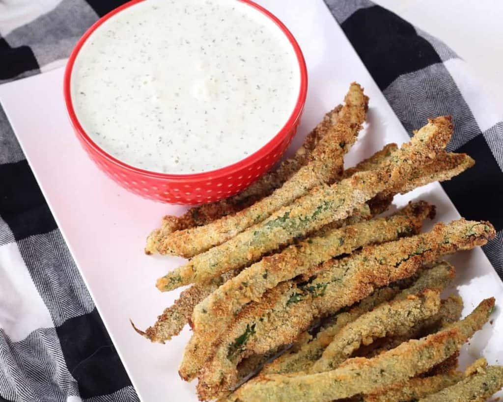 Air Fryer TGIF Friday's Green Bean Fries