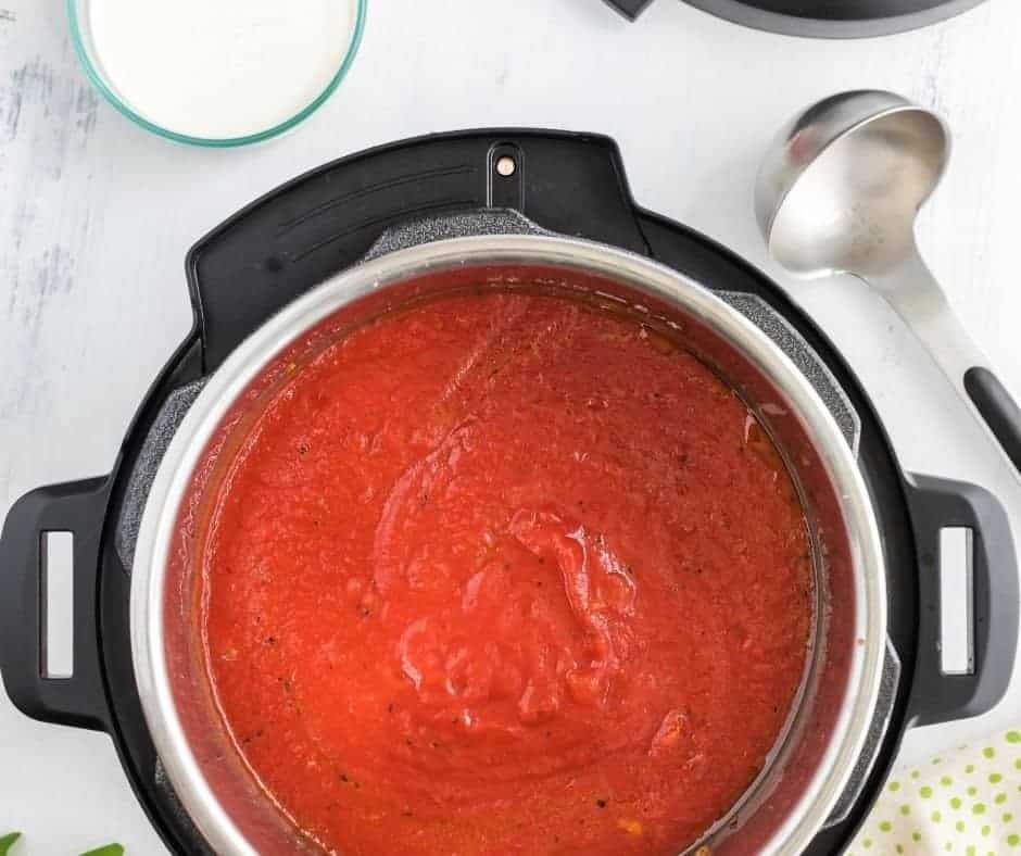 How To Make Instant Pot Copycat Nordstrom's Tomato Basil Soup