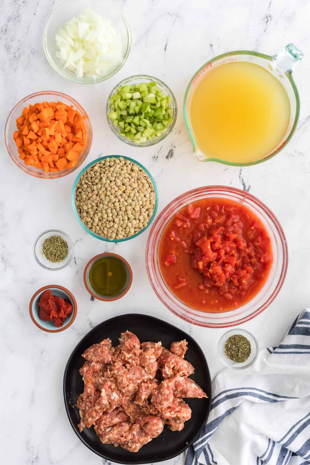 Instant Pot Copycat Carrabba’s Sausage Lentil Soup