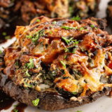 Bring the flavors of Joe’s Stone Crab right to your kitchen with this irresistible Spinach Stuffed Mushrooms recipe! These hearty mushroom caps are packed with a savory blend of spinach, cheese, and seasonings, creating the perfect bite-sized appetizer. Whether you're hosting a dinner party or craving a restaurant-quality dish at home, this easy-to-make recipe delivers bold, delicious flavors in every bite!