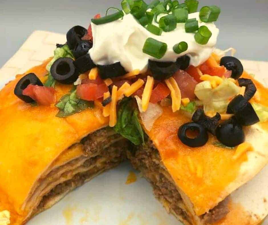 Ninja Foodi Air Fryer Taco Pie