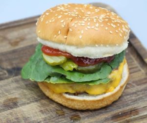 Air Fryer Plant-Based Beyond Burger
