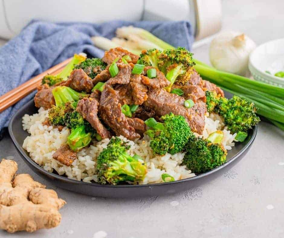 Air Fryer Beef and Broccoli