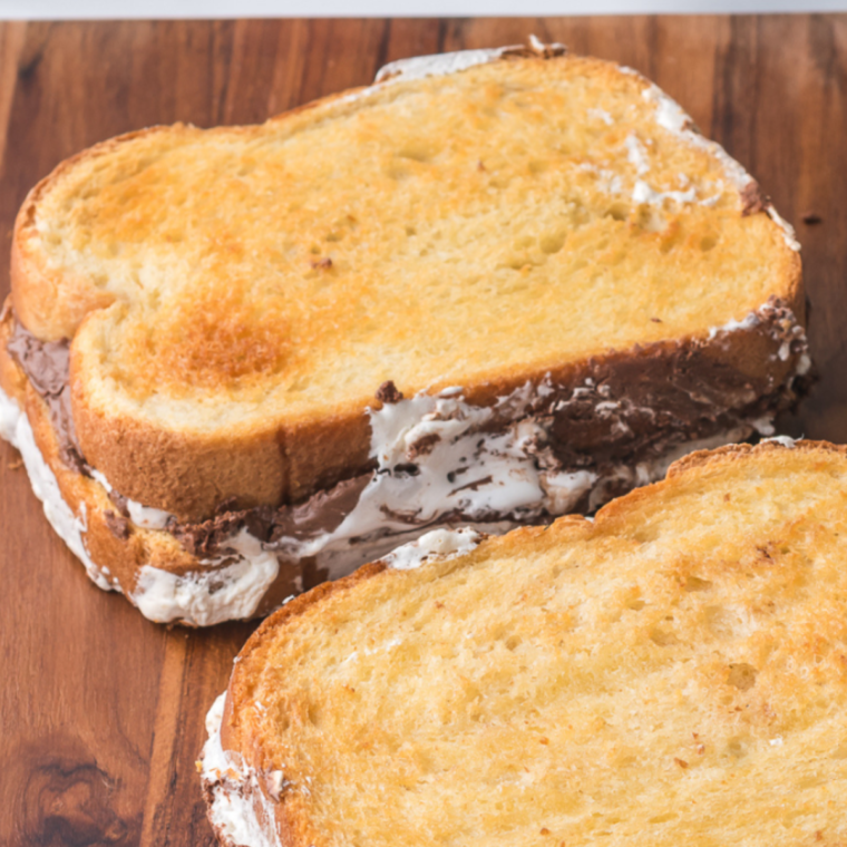 Air Fryer Nutella Fluffernutter