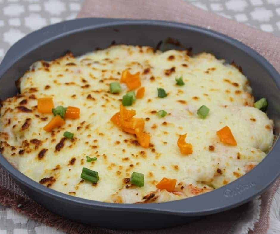 Air Fryer Chinese Buffet Crab Casserole Recipe