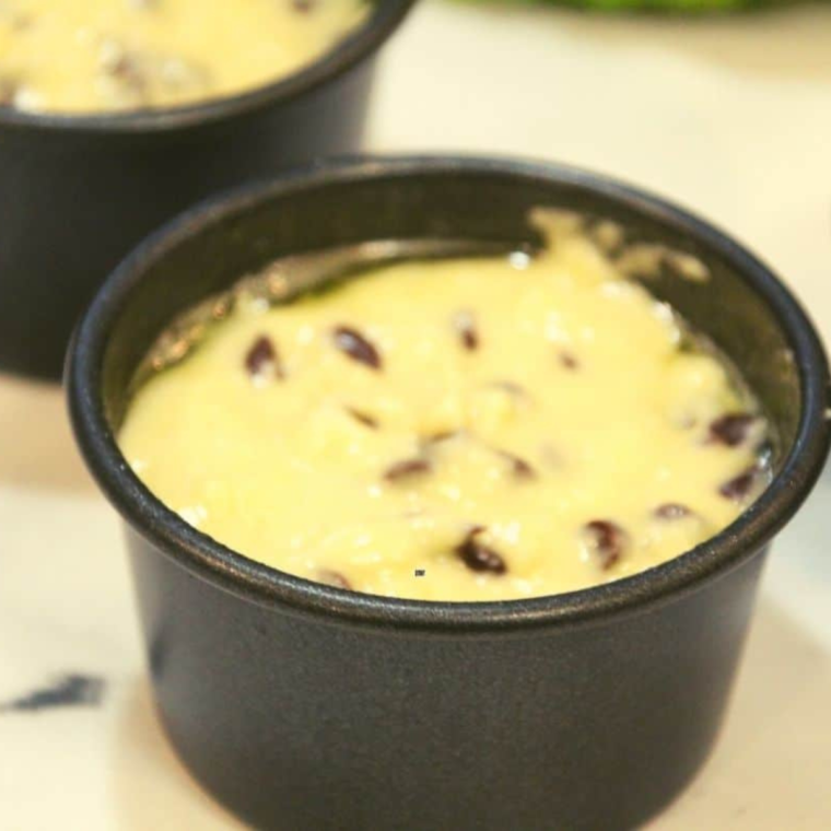 Air Fryer Chocolate Chip Pancake Muffins
