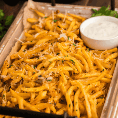 Air Fryer Copycat SmashBurger Fries