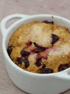 Air Fryer Cranberry Breakfast Cake