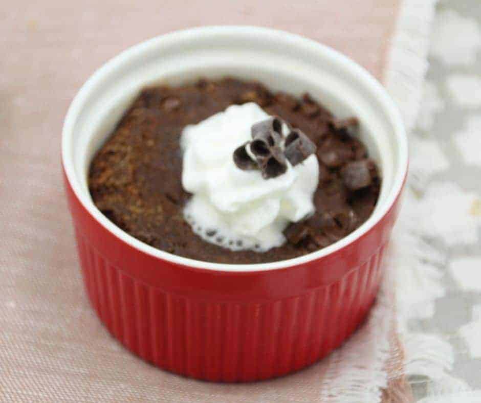 Air Fryer Deep Dish Brownies