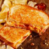 Air Fryer Feta Tomato and Basil Grilled Cheese (8)