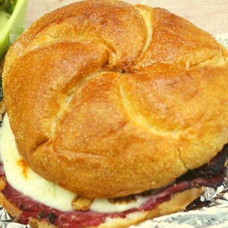 How To Make Air Fryer Fried Pastrami Sandwich