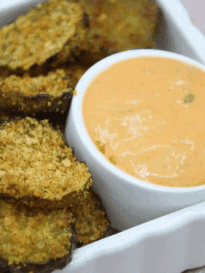 Air Fryer Shake and Bake Fried Pickles