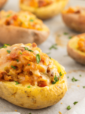 Air Fryer Twice Baked Potatoes