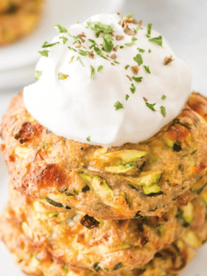 Air Fryer Zucchini Fritters