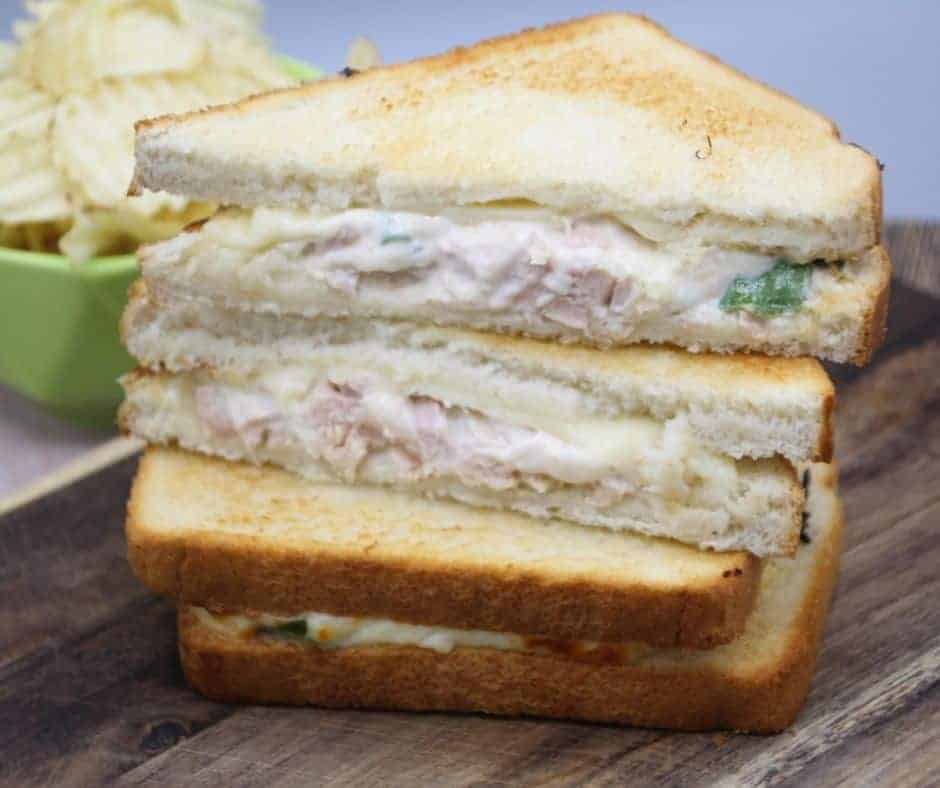 Air Fryer Tuna Melt